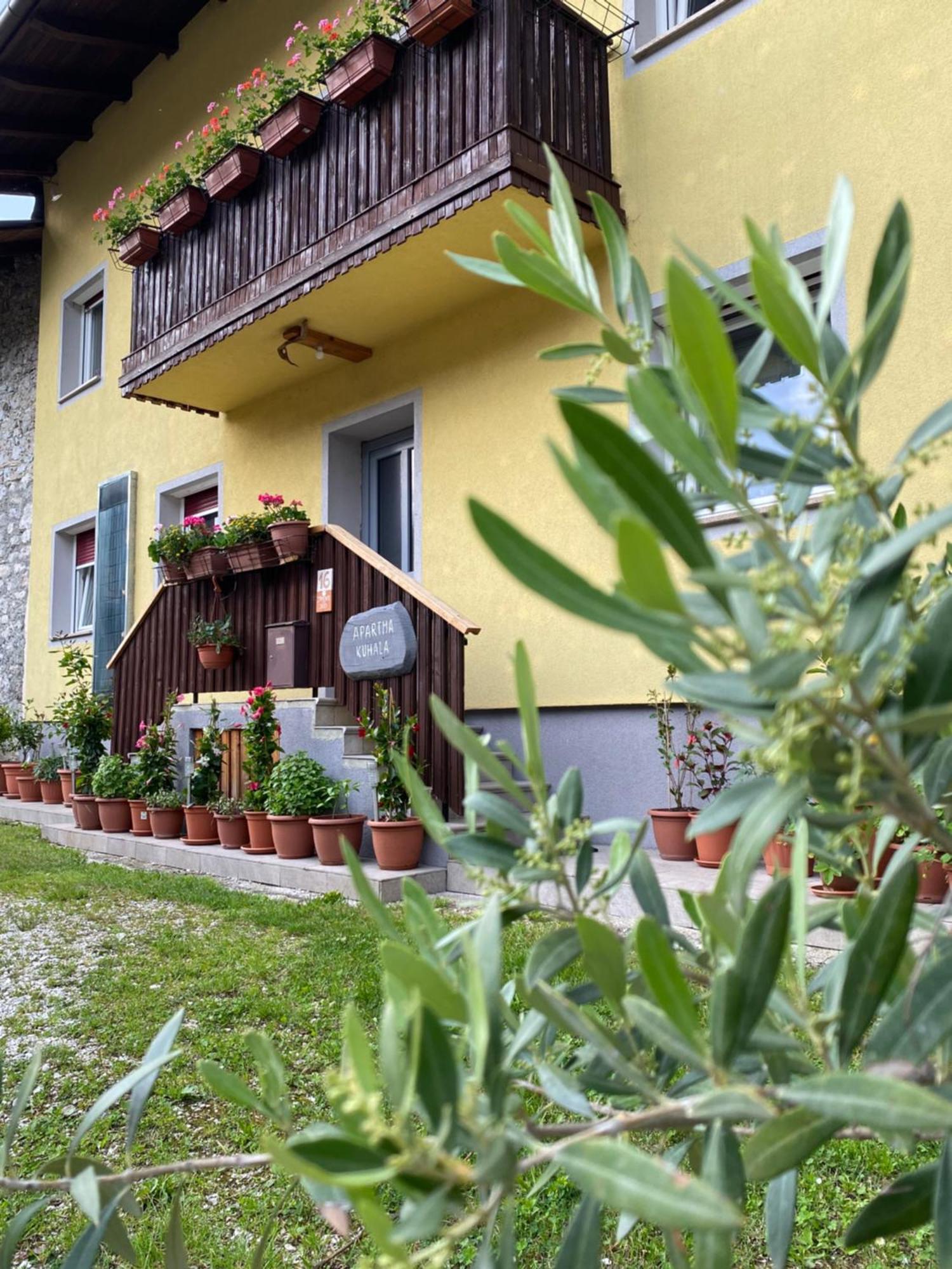 Trnovo Ob Soci Kuhala Apartment Kobarid Ngoại thất bức ảnh
